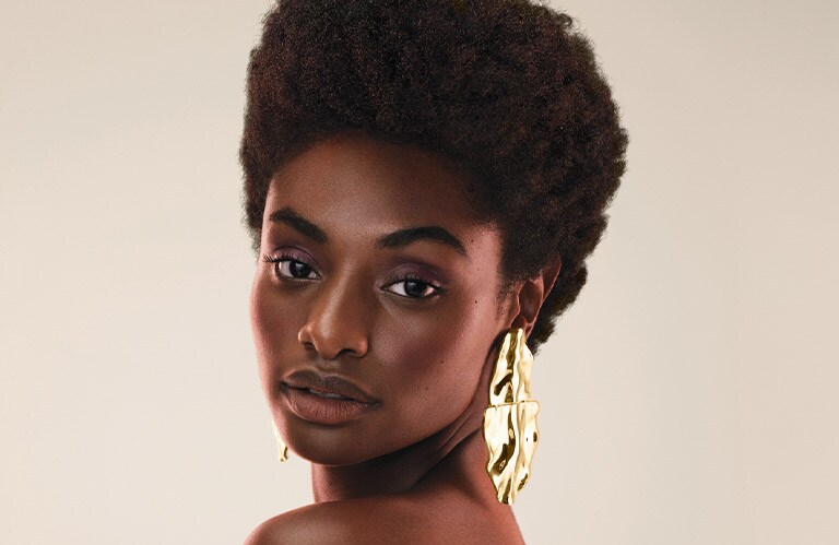 Aveda model.