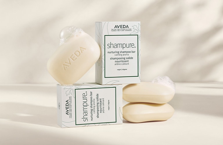 Product image of the limited edition shampure nurturing shampoo bar.
