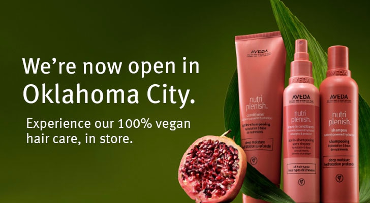 We're now open in Oklahoma City. Experience our 100% vegan haircare, in store.