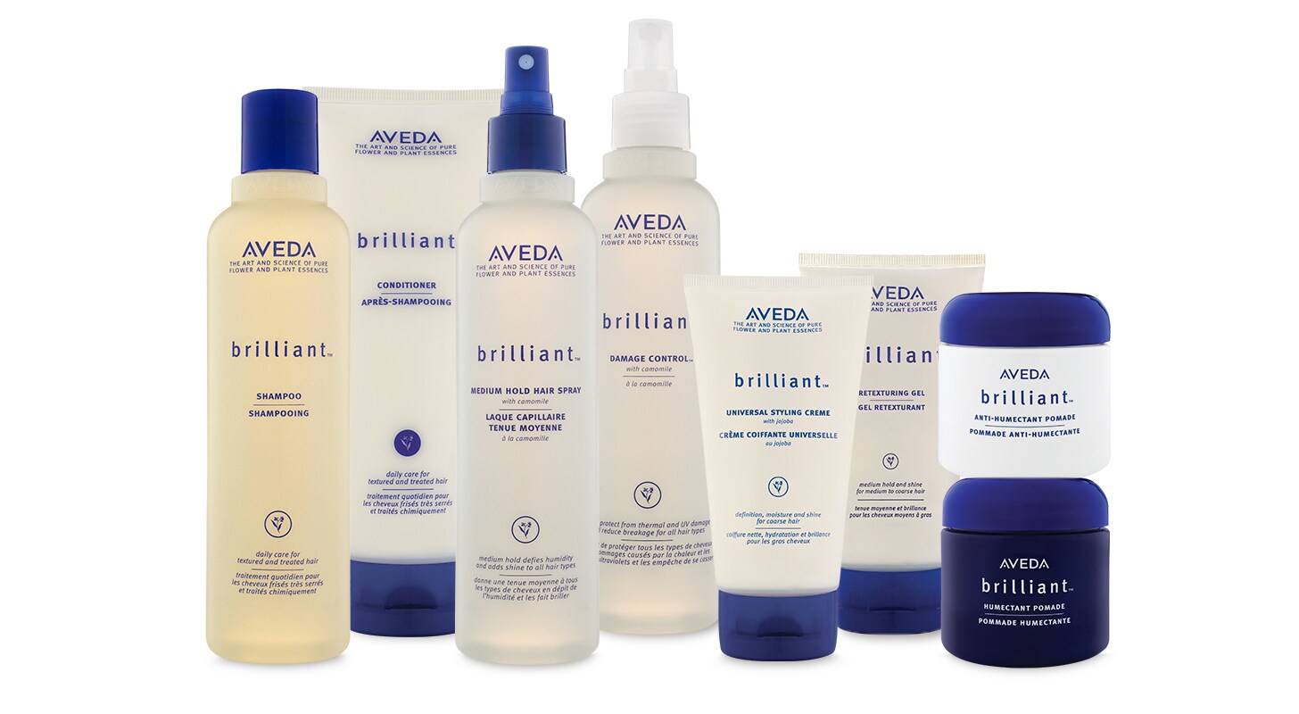 Brilliant™: Best Hair Shine Products Shiny, Glossy Hair | Aveda