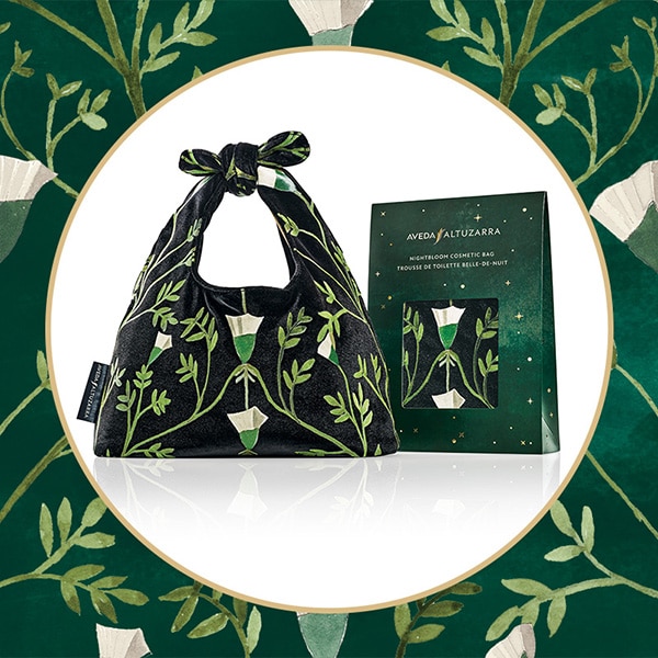 Shop our limited-edition nightbloom cosmetics bag in partnership with fashion designer Altuzarra