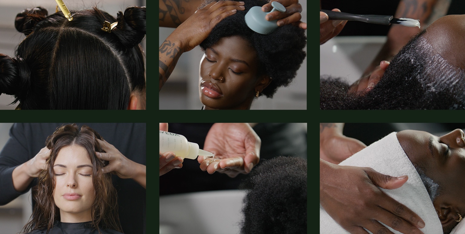 Discover more professional treatment services offered exclusively at Aveda salons.