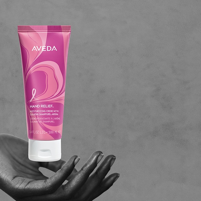 Shop our limited-edition hand relief with cherry almond aroma to support breast cancer research.