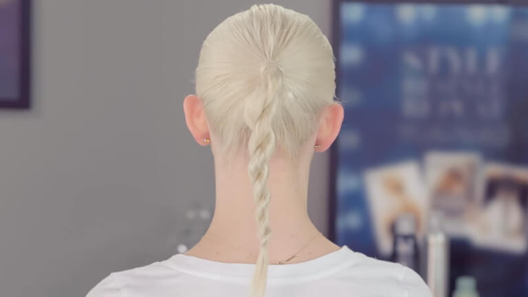 Click on video demonstrate about Hair styling - Twisted Braid