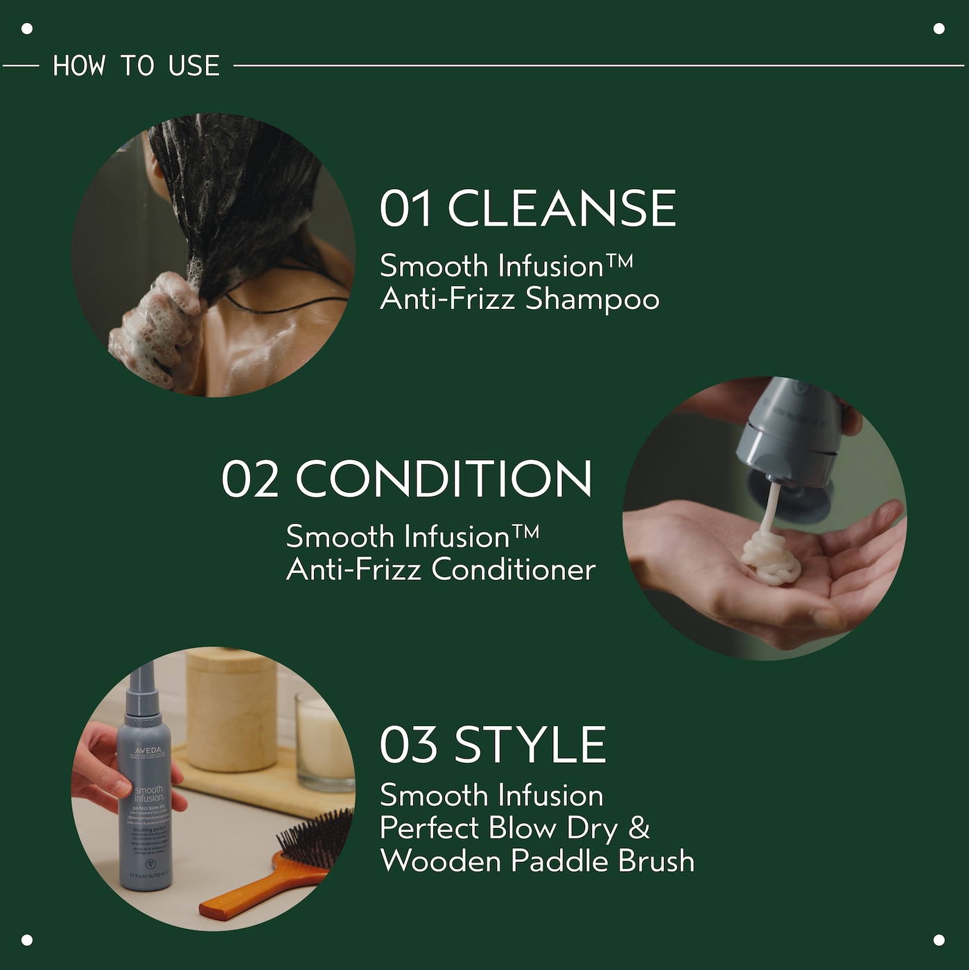 smooth infusion<span class="trade">™</span> anti-frizz conditioner, 1.4 fl oz/40 ml - travel size