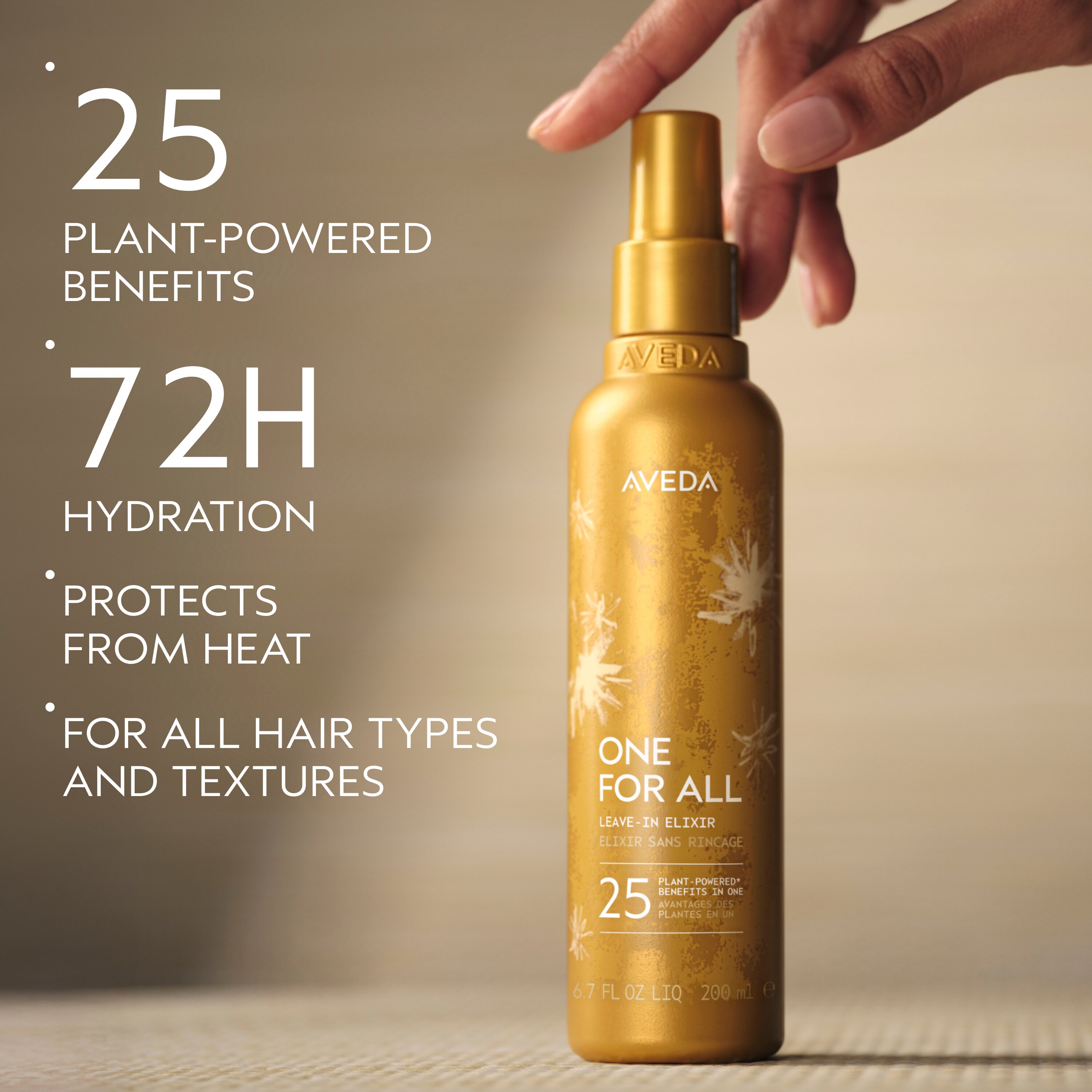 One for All Leave-In Elixir | Multi-Benefit Hair Treatment | Aveda