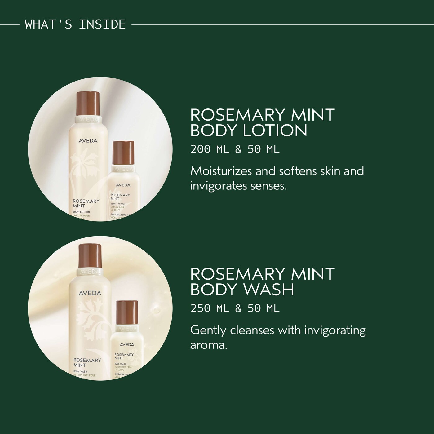 Gift of Awakening Rosemary Mint Body Set
