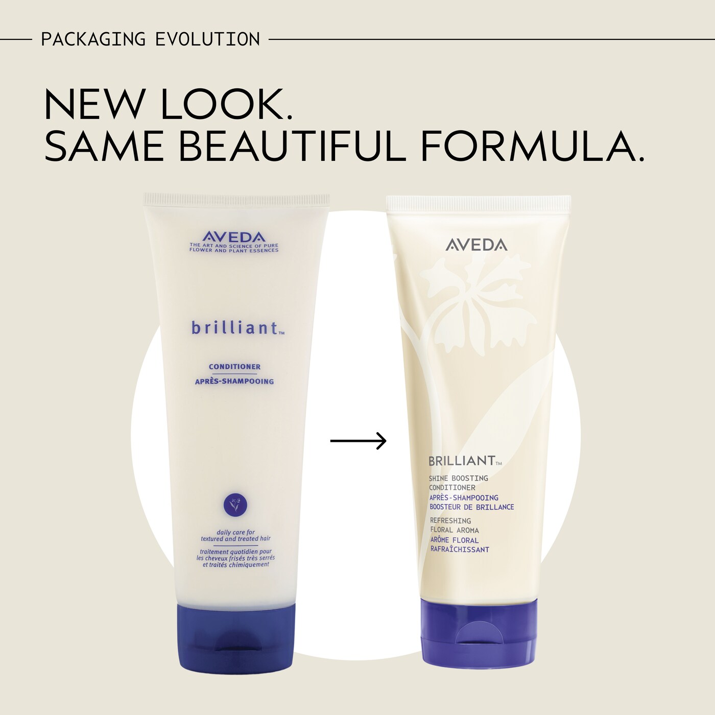 brilliant™ Shine Boosting conditioner for detangling and shine