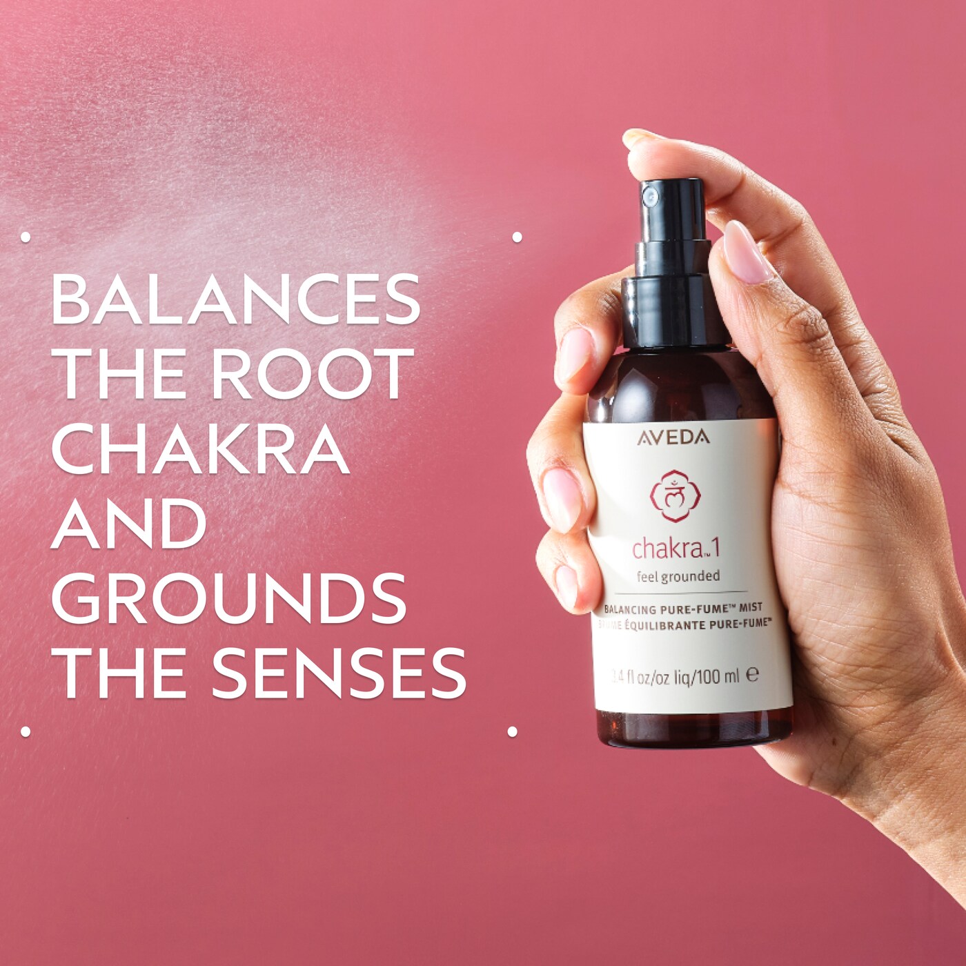 chakra<span class="trade">&trade;</span> 1 balancing pure-fume<span class="trade">&trade;</span> mist grounded