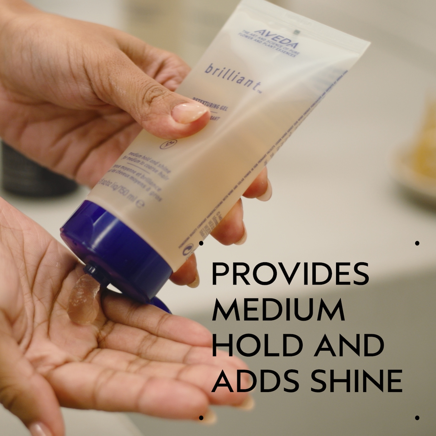 brilliant™ retexturing gel for hold and shine, 5 fl oz/150 ml