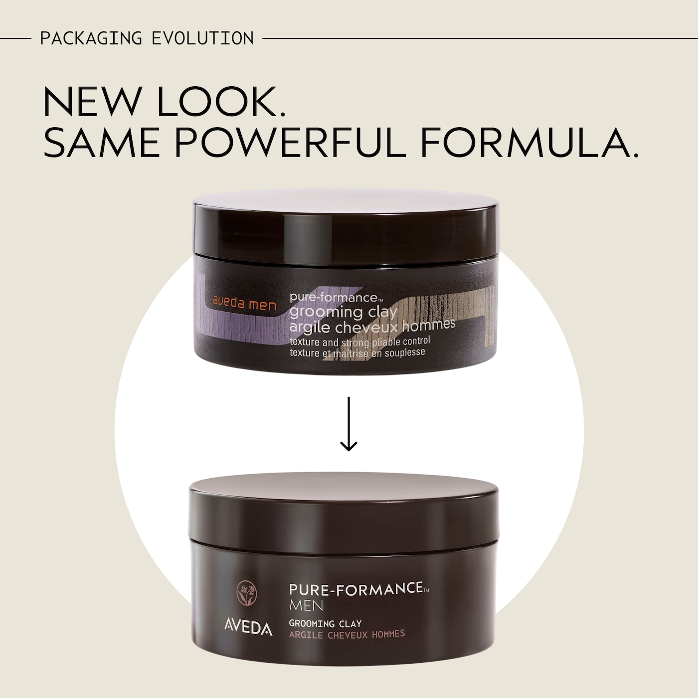 Pure-Formance⢠Men Grooming Clay, 2.5 fl oz/75 ml