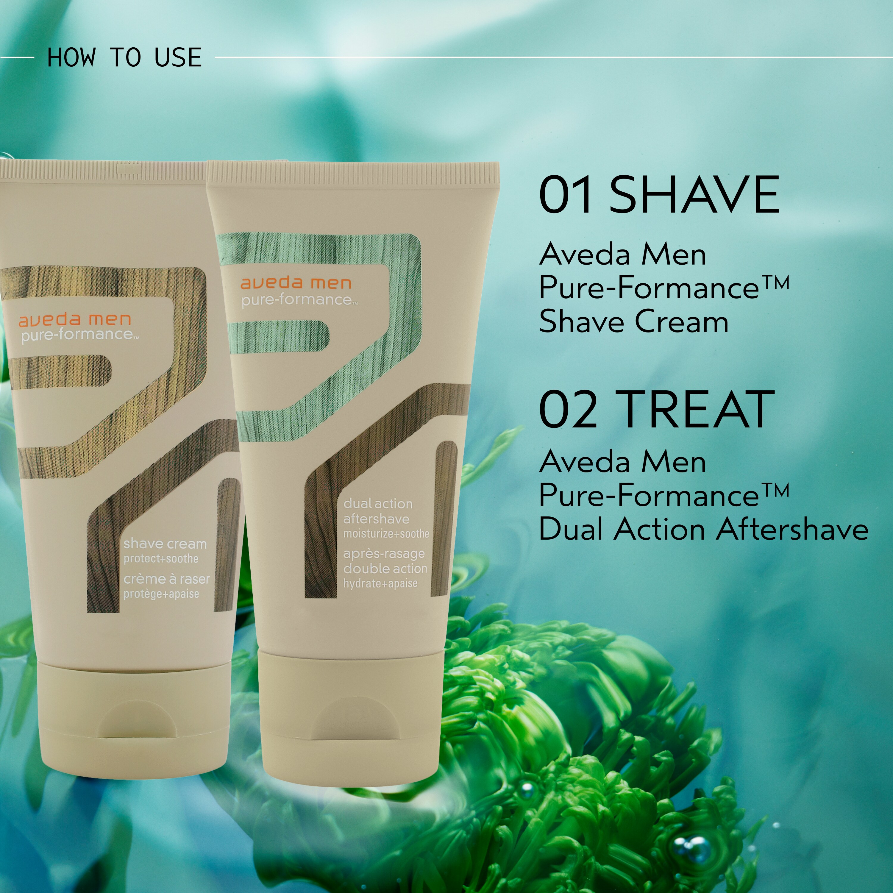 Pure-Formance™ Men Dual Action Aftershave | Aveda