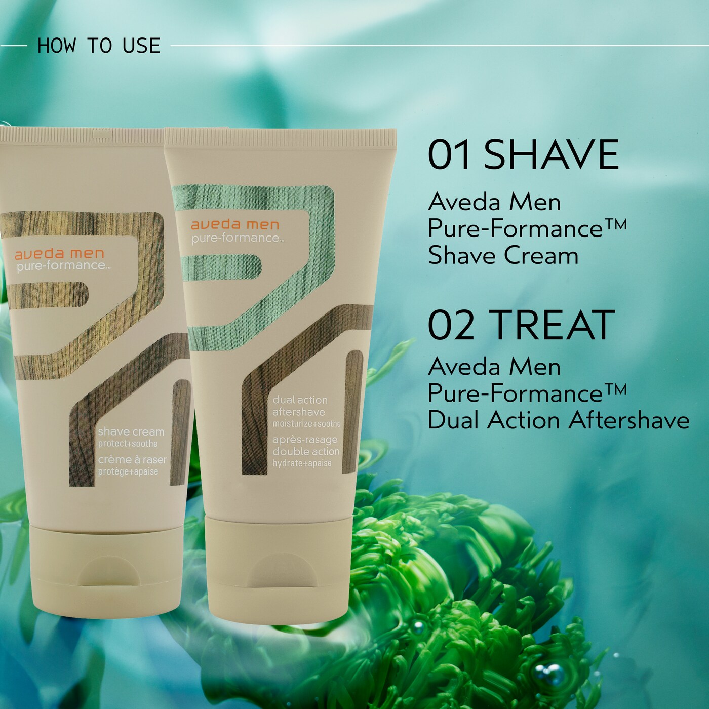 Pure-Formance™ Men Dual Action Aftershave