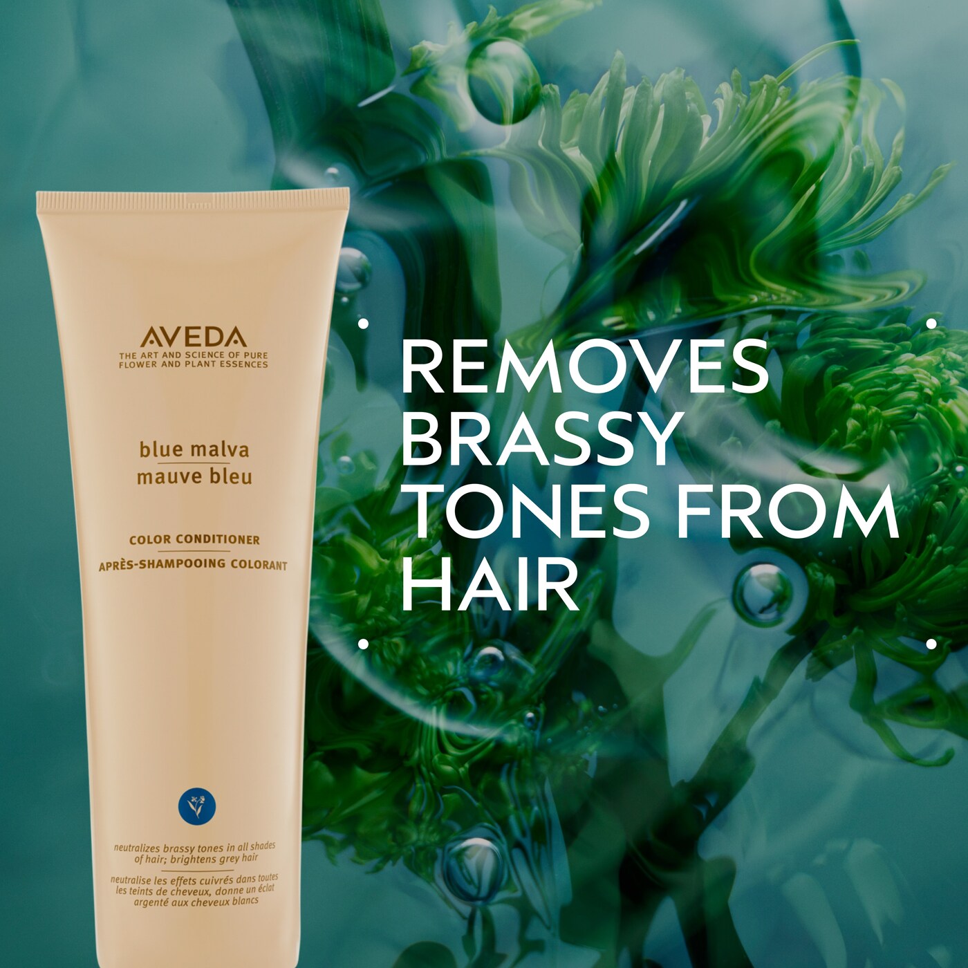 blue malva color conditioner for silver and blonde tones