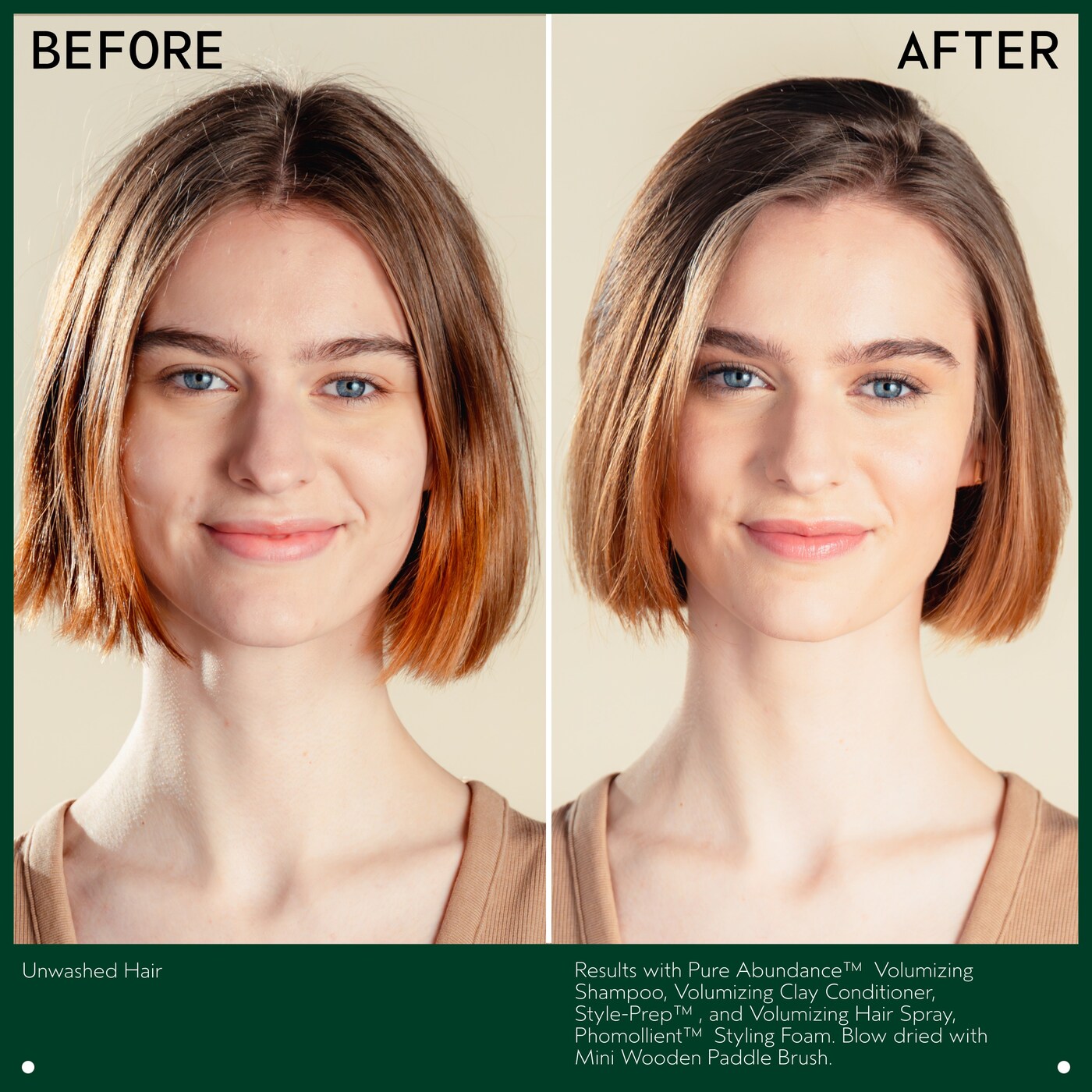 phomollient™ styling foam for hair volume