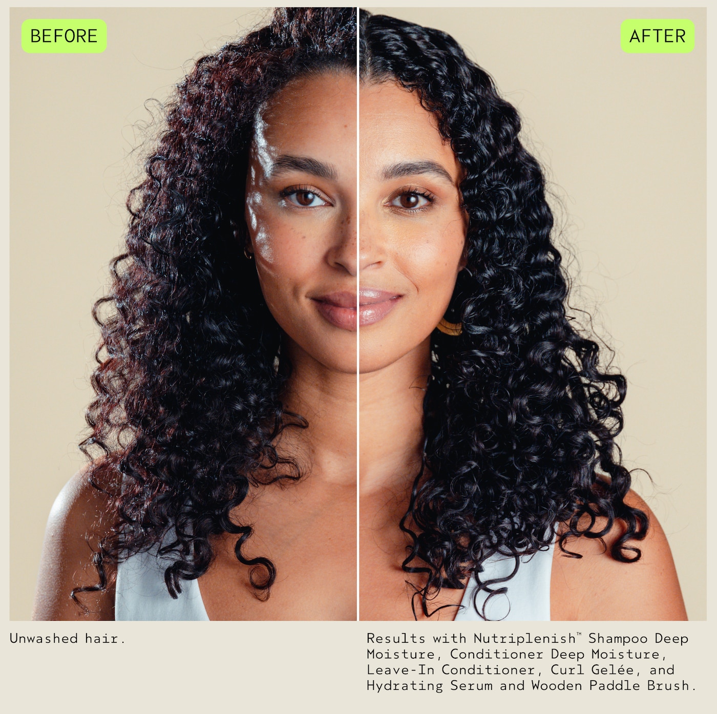 nutriplenish™ curl gelée for shine and definition, 6.7 fl oz/200 ml