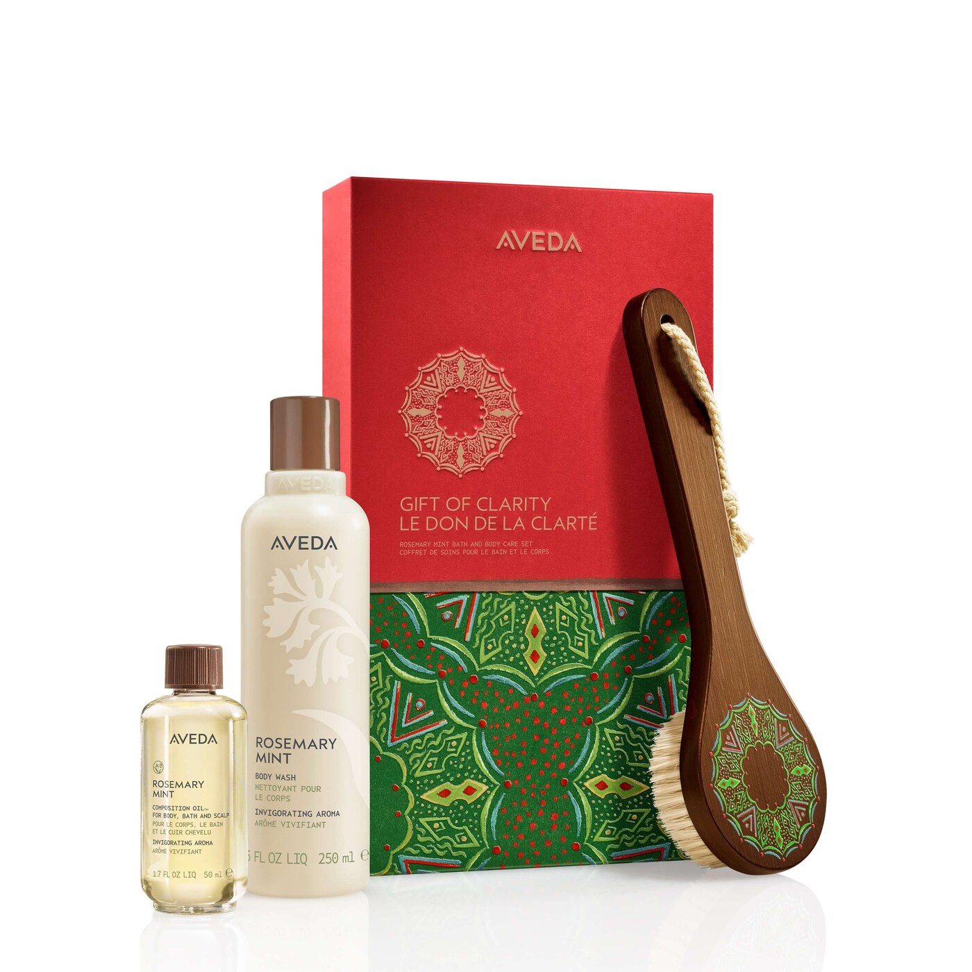 Gift of Clarity Rosemary Mint Bath & Body Set
