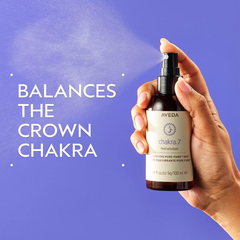 chakra™ 7 balancing pure-fume™ mist wisdom, 3.4 fl oz/100 ml