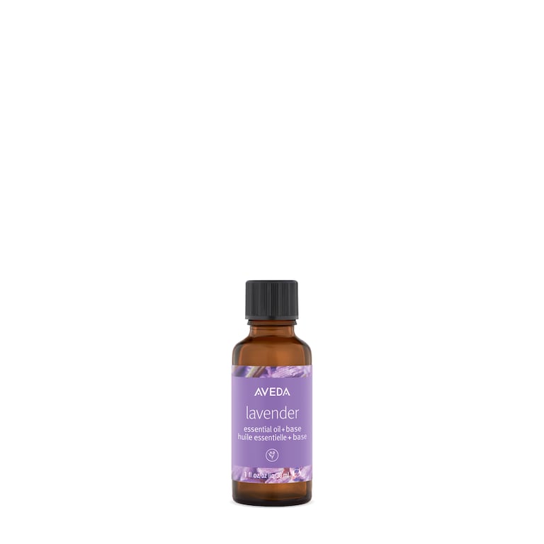 lavender essential oil + base for body and bath, 1 fl oz/30 ml