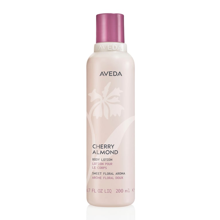 cherry almond body lotion for moisture, 6.7 fl oz/200 ml