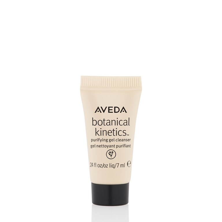 free sample of botanical kinetics™ purifying gel cleanser, .24 fl oz/7 ml