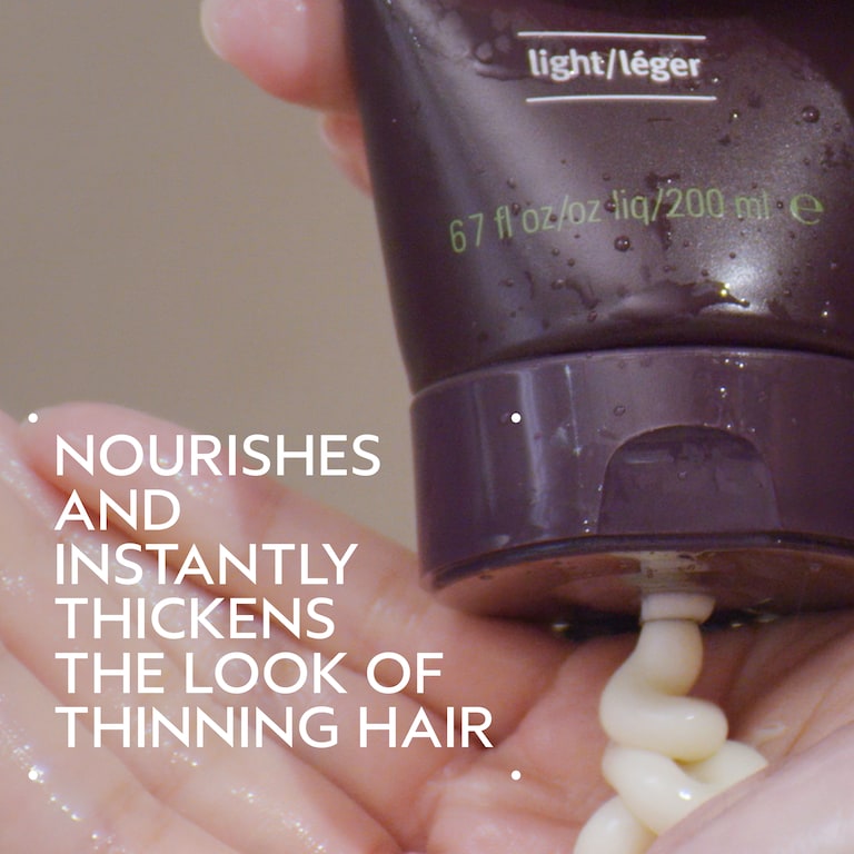 invati ultra advanced™ thickening conditioner – light, 6.7 fl oz/200 ml