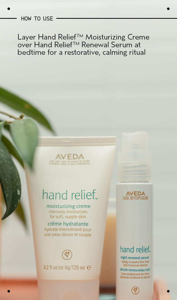 limited-edition hand relief™ moisturizing creme with calming shampure™ aroma