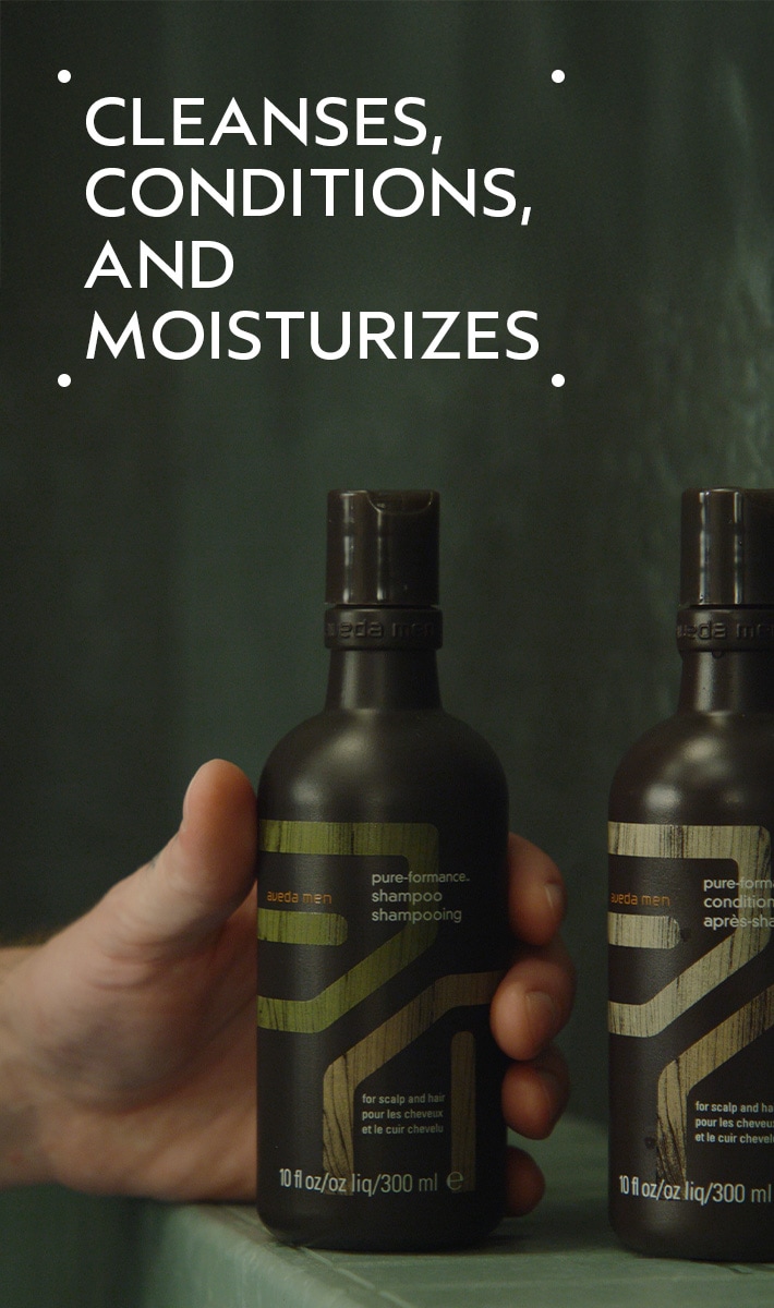 aveda men pure-formance<span class="trade">™</span> shampoo