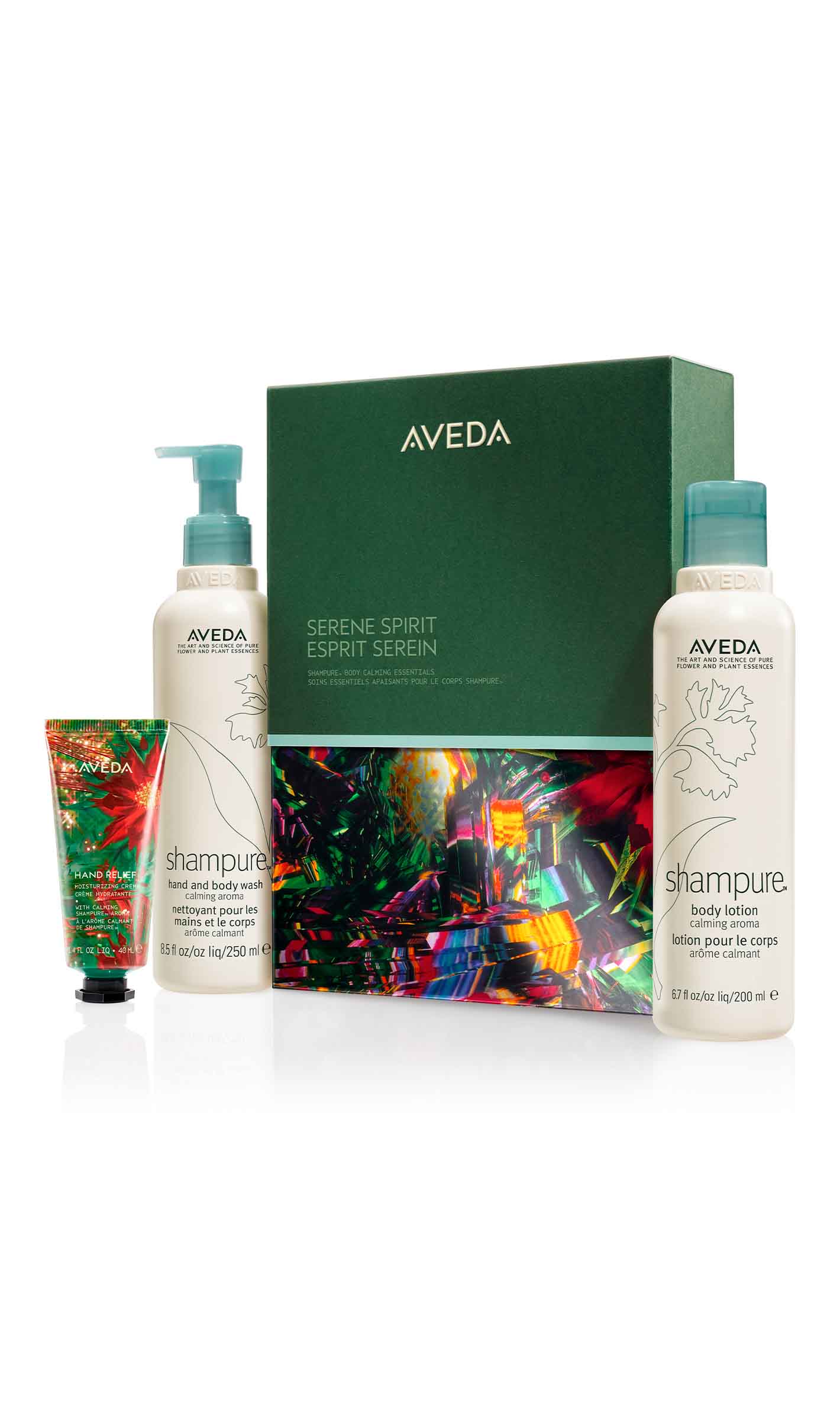 limited-edition serene spirit shampure™ body calming essentials gift set