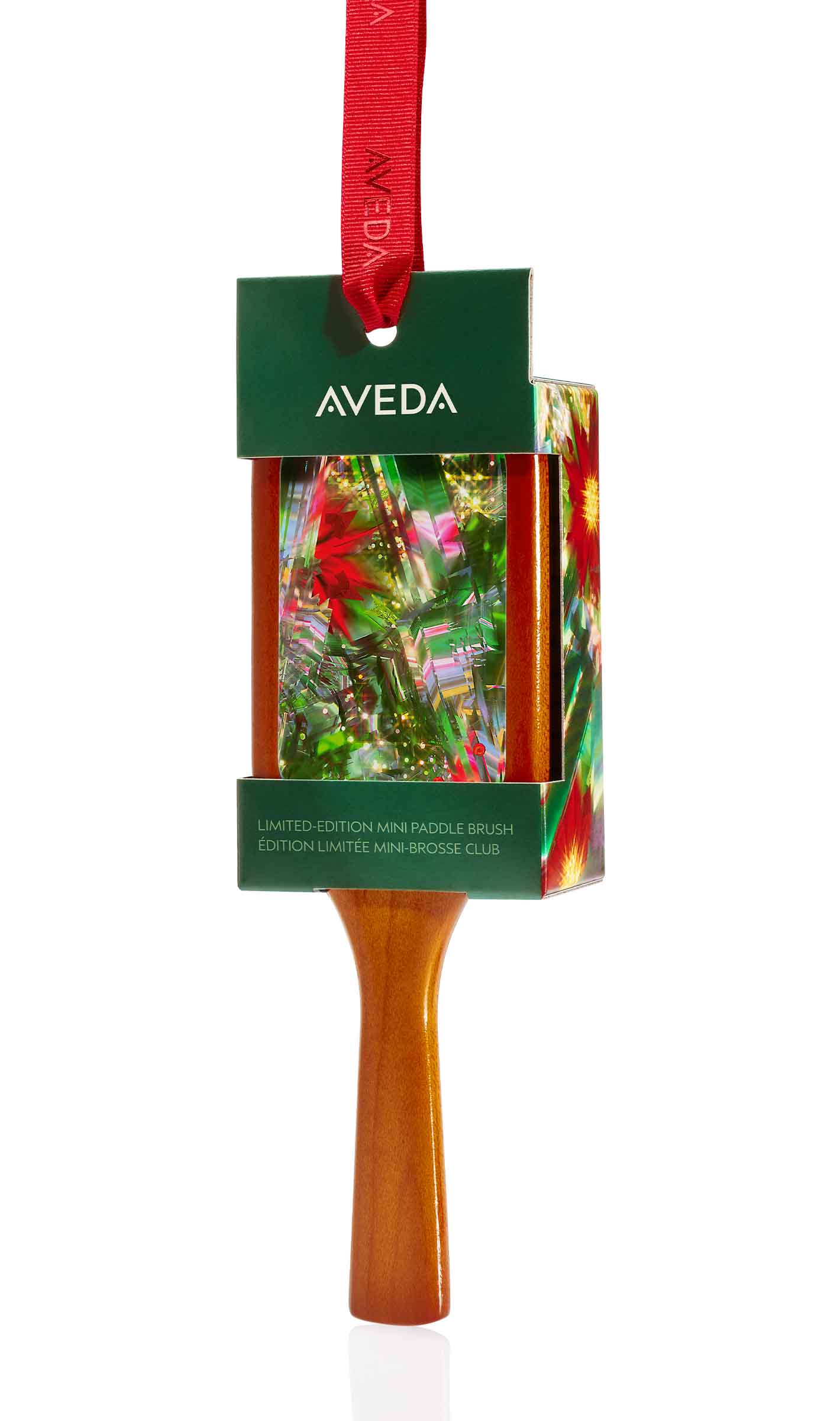 limited-edition mini paddle brush ornament